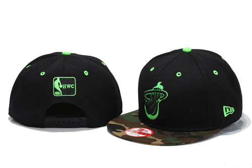 NBA Miami Heat NE Snapback Hat #214